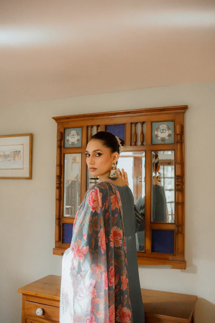 Teal Luxe Shalwar Set