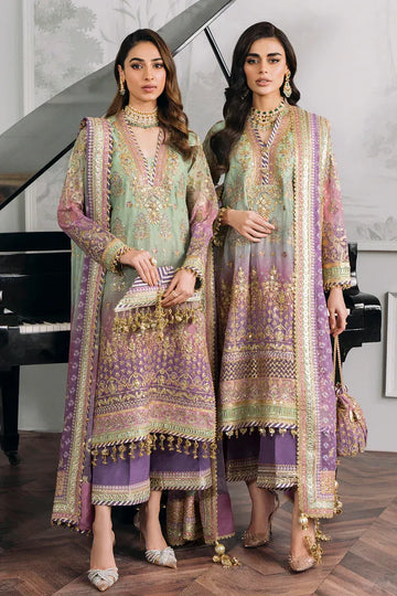 Baroque Chantelle Embroidered Chiffon CH12-08