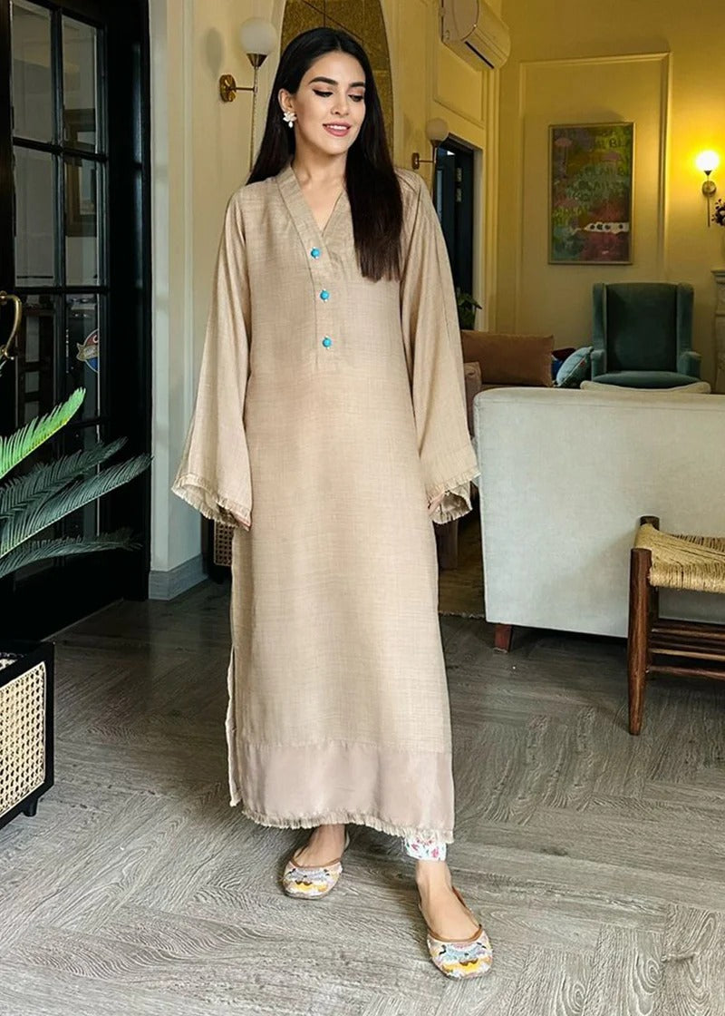 Pashmina Kurta-Nude
