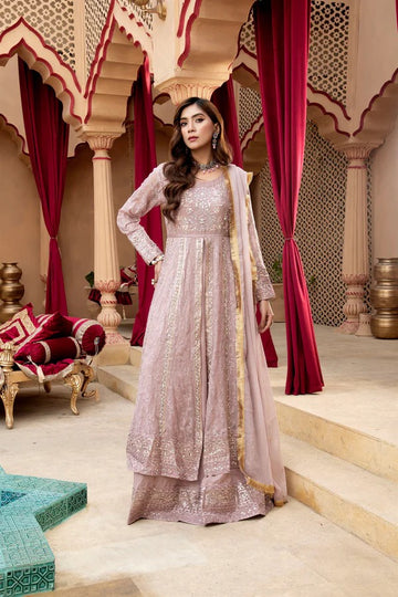 Lilac Mirror Sequin Frock