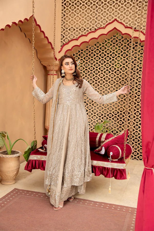 Sand Mirror Sequin Frock