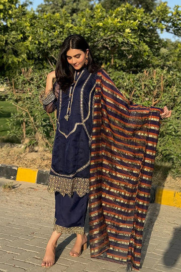 LE-24-03 Navy Blue - 3Pc