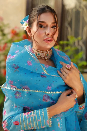 Floral Blue