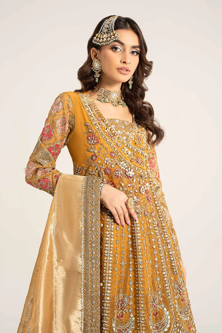Maria.B Embroidered Organza Suit BDS-2907